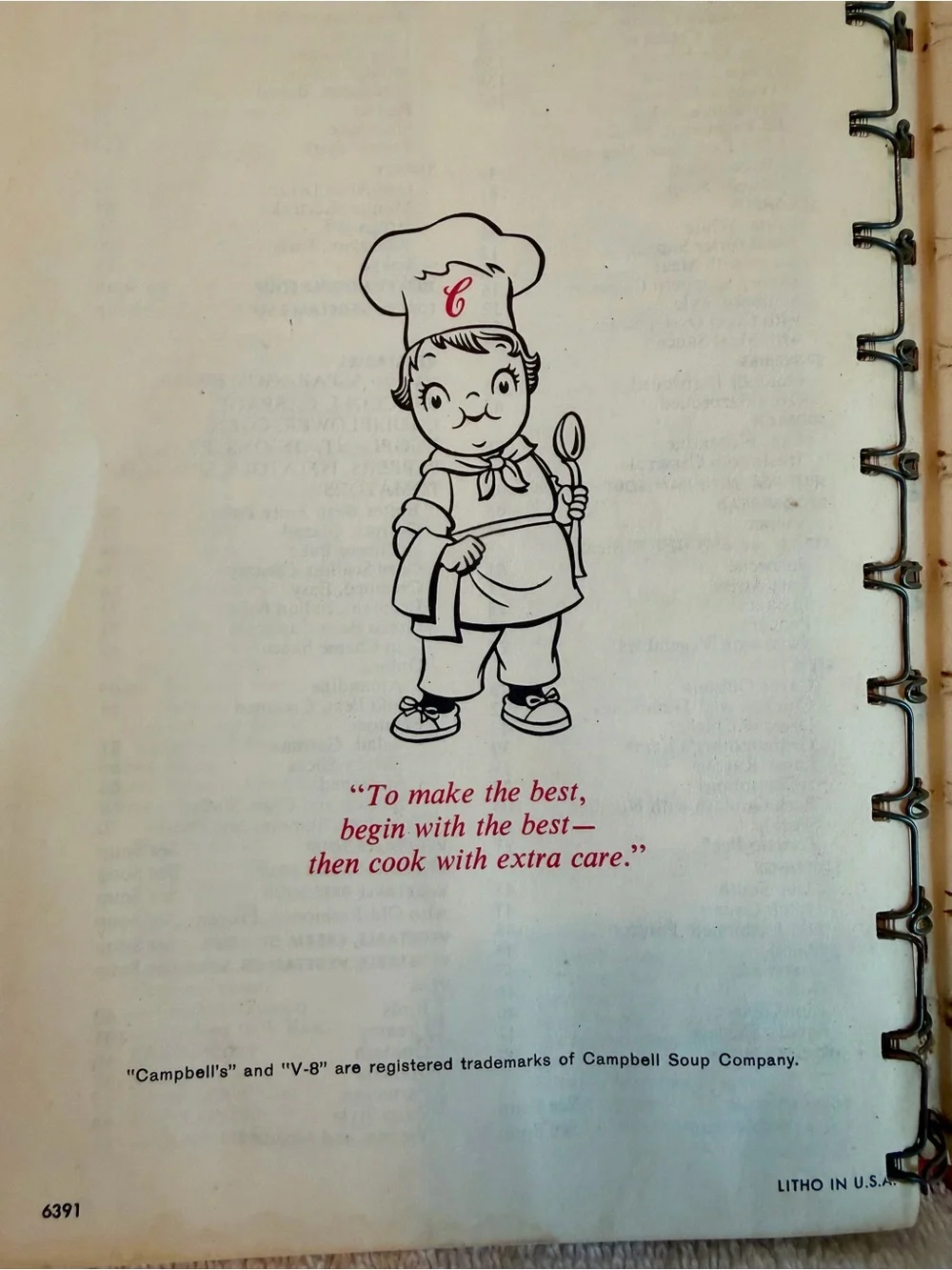 Vintage 1968 Campbell’s Cooking With Soup Cookbook – 608 Recipes Spiral Bound